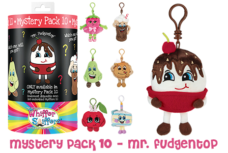 Whiffer Sniffers Mystery Pack 15 Scented Plush Backpack Clip